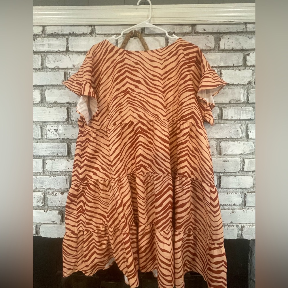 Nine West zebra print dress